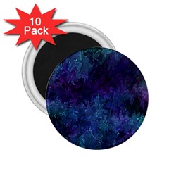 Glassy Melty Abstract 2 25  Magnets (10 Pack)  by Dazzleway