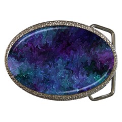 Glassy Melty Abstract Belt Buckles by Dazzleway