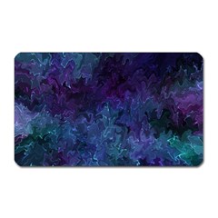 Glassy Melty Abstract Magnet (rectangular) by Dazzleway