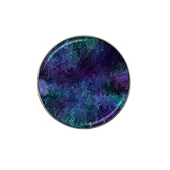 Glassy Melty Abstract Hat Clip Ball Marker (4 Pack) by Dazzleway