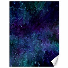 Glassy Melty Abstract Canvas 36  X 48  by Dazzleway