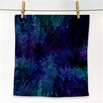 Glassy melty abstract Face Towel Front