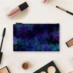 Glassy Melty Abstract Cosmetic Bag (small) by Dazzleway