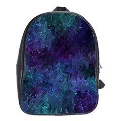 Glassy Melty Abstract School Bag (large) by Dazzleway