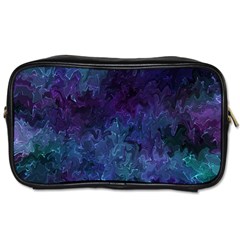 Glassy Melty Abstract Toiletries Bag (one Side) by Dazzleway