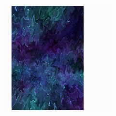 Glassy Melty Abstract Small Garden Flag (two Sides) by Dazzleway