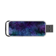 Glassy Melty Abstract Portable Usb Flash (one Side) by Dazzleway