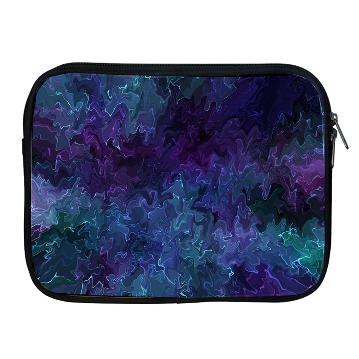 Glassy melty abstract Apple iPad 2/3/4 Zipper Cases