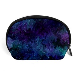 Glassy Melty Abstract Accessory Pouch (large) by Dazzleway