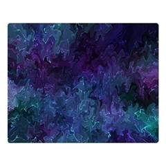 Glassy Melty Abstract Double Sided Flano Blanket (large)  by Dazzleway