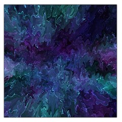 Glassy Melty Abstract Large Satin Scarf (square) by Dazzleway