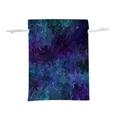 Glassy Melty Abstract Lightweight Drawstring Pouch (s) by Dazzleway