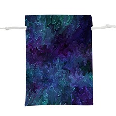 Glassy Melty Abstract  Lightweight Drawstring Pouch (xl) by Dazzleway