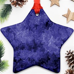 Lilac Abstract Star Ornament (two Sides) by Dazzleway