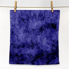 Lilac Abstract Face Towel by Dazzleway