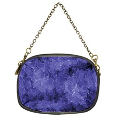 Lilac Abstract Chain Purse (one Side) by Dazzleway