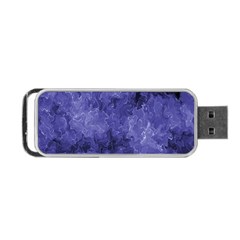 Lilac Abstract Portable Usb Flash (two Sides) by Dazzleway