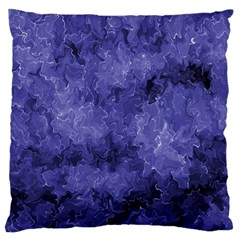 Lilac Abstract Large Flano Cushion Case (one Side) by Dazzleway