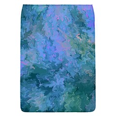 Lilac And Green Abstract Removable Flap Cover (s) by Dazzleway