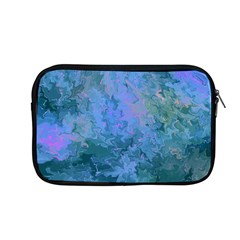 Lilac And Green Abstract Apple Macbook Pro 13  Zipper Case by Dazzleway