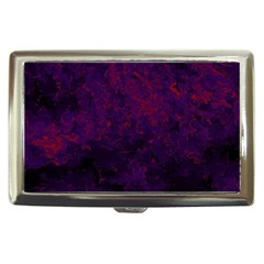 Red And Purple Abstract Cigarette Money Case by Dazzleway