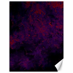 Red And Purple Abstract Canvas 12  X 16  by Dazzleway