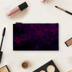 Red And Purple Abstract Cosmetic Bag (small) by Dazzleway