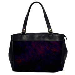 Red And Purple Abstract Oversize Office Handbag by Dazzleway