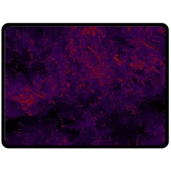 Red And Purple Abstract Fleece Blanket (large)  by Dazzleway