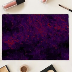 Red And Purple Abstract Cosmetic Bag (xxl) by Dazzleway