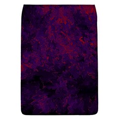 Red And Purple Abstract Removable Flap Cover (l) by Dazzleway