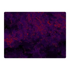 Red And Purple Abstract Double Sided Flano Blanket (mini)  by Dazzleway