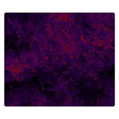 Red And Purple Abstract Double Sided Flano Blanket (small)  by Dazzleway