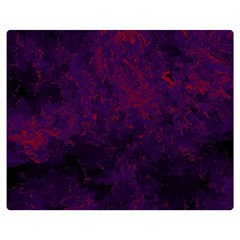 Red And Purple Abstract Double Sided Flano Blanket (medium)  by Dazzleway