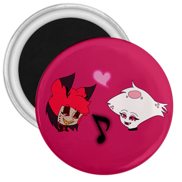 Chibiradioheart 3  Magnets