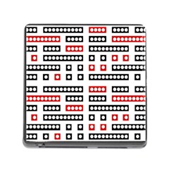 Geometric Sequence Print Pattern Design Memory Card Reader (square 5 Slot) by dflcprintsclothing