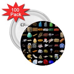 Glitch Glitchen Misc One 2 25  Buttons (100 Pack)  by WetdryvacsLair