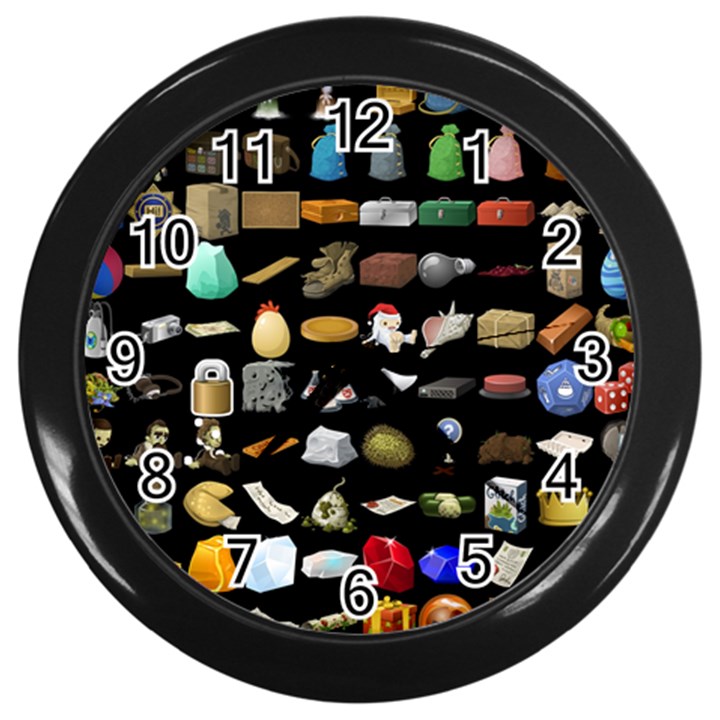 Glitch Glitchen Misc One Wall Clock (Black)