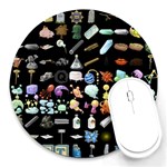 Glitch Glitchen Misc Two Round Mousepads Front