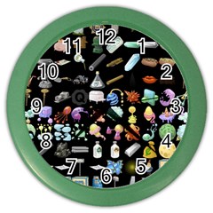 Glitch Glitchen Misc Two Color Wall Clock