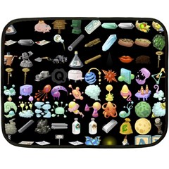 Glitch Glitchen Misc Two Fleece Blanket (Mini)