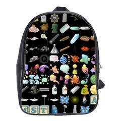 Glitch Glitchen Misc Two School Bag (Large)