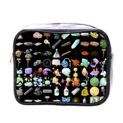 Glitch Glitchen Misc Two Mini Toiletries Bag (One Side)