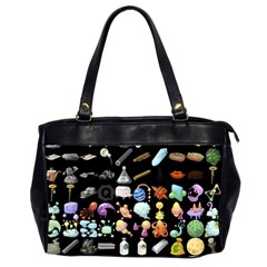 Glitch Glitchen Misc Two Oversize Office Handbag (2 Sides) by WetdryvacsLair