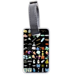 Glitch Glitchen Misc Two Luggage Tag (one side)