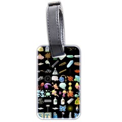 Glitch Glitchen Misc Two Luggage Tag (two sides)