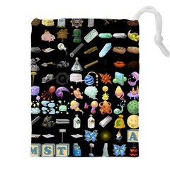 Glitch Glitchen Misc Two Drawstring Pouch (4XL)