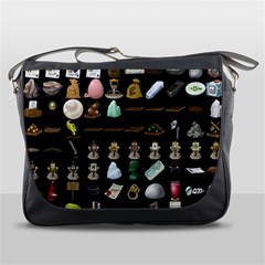 Glitch Glitchen Misc Three Messenger Bag by WetdryvacsLair