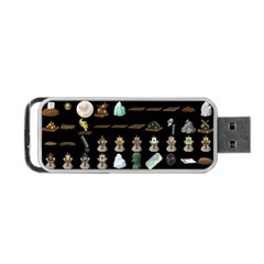 Glitch Glitchen Misc Three Portable Usb Flash (one Side) by WetdryvacsLair