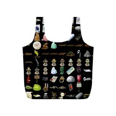 Glitch Glitchen Misc Three Full Print Recycle Bag (s) by WetdryvacsLair